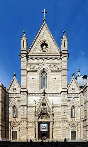 The seat of the Archdiocese of Naples is Cattedrale di Santa Maria Assunta.