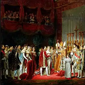 Wedding of Napoleon and Marie-Louise in 1810, by Georges Rouget (Versailles Palace)