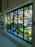 Narthex window 'Pentecost' by Henry Haig, Clifton Cathedral