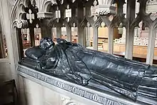 Tomb of Nathaniel Woodard in the chapel