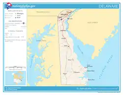 Image 7Map of Delaware (from Delaware)