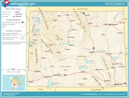 Image 30Major highways of Wyoming (from Wyoming)