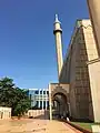 One of the many gates of the National Mosque