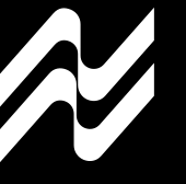 National Semiconductor "NS" monogram (top) and wave (bottom) logos used on chip markings