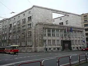 Slovak National Bank by Emil Belluš, 1938