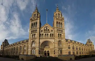 Natural History Museum, London, Alfred Waterhouse, 1879