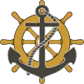 Anchor with wheel (wheel cross)