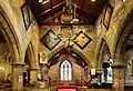 Interior, All Saints' Church, Childwall(14th, 15th & 19th centuries; Grade I)