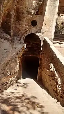 Entrance of the stepwell