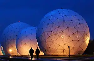 Image 52Geodesic Radomes at Radome by Preston Keres, United States Navy (from Portal:Architecture/Industrial images)