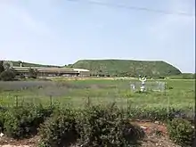 Landfill in Israel, where the old village of Al-Khayriyya once stood