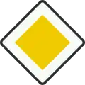 B1: Priority road (formally used