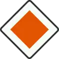 B1: Priority road (1941-1990)