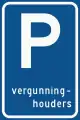 E9: Parking for permit-holders only