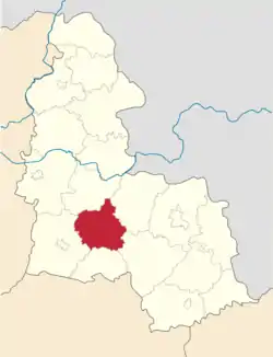 Raion location in Sumy Oblast