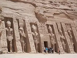 Temple of Nefertari in Abu Simbel