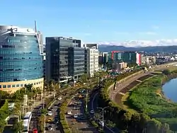 Tiding Boulevard in Neihu