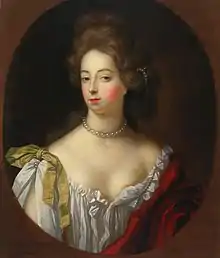 Nell Gwyn by Simon Verelst. She lived in Fulham