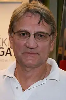 At the Zagreb Book Fair, 2011