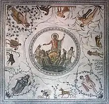 Image 11The Triumph of Neptune floor mosaic from Africa Proconsularis (present-day Tunisia) (from Roman Empire)