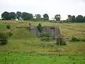 Nettlehirst limekiln and old estate policies on the hill