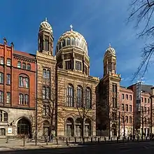 New Synagogue on Oranienburger Straße