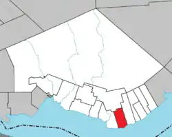 Location within Bonaventure RCM.