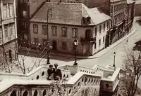 Stairs of the Fisherman's Bastion. Photo of 1963.