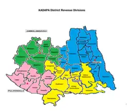 Kadapa revenue division in Kadapa district