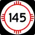 State Road 145 marker