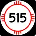 State Road 515 marker