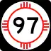 State Road 97 marker