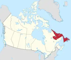 List of National Historic Sites of Canada in Newfoundland and Labrador