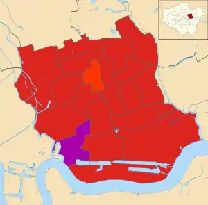 2006 results map