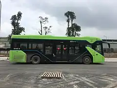 Image 115VinBus electric bus at VOP (from Public transport bus service)