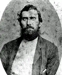 Image 13Newton Knight, Unionist leader of "The Free State of Jones" in Jones County, Mississippi (from History of Mississippi)