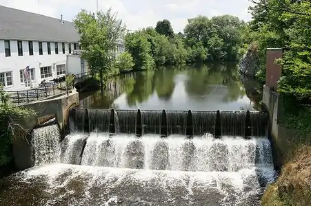 View of Charles River at Newton Upper Falls