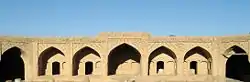 An abandoned caravanserai in Neyestānak, Iran