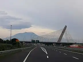 Ngemplak Interchange with Lawu Mountain.jpg