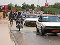 Flooded street in Niamey, August 2013