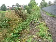 Image 47Looking west along Nico Ditch, near Levenshulme (from History of Manchester)