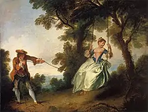 Nicolas Lancret—The Swing, 1735