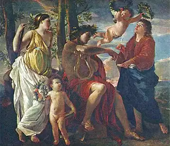 The Inspiration of the Poet, 1629–30, Louvre