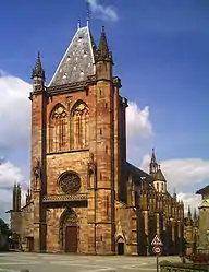 The church in Niederhaslach