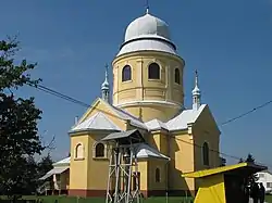 Former Greek Catholic church. Nowadays a Roman Catholic Church of the Birth of the Virgin Mary.