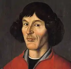 The Torun Portrait of Nicolaus Copernicus (anonymous, c. 1580), kept in the Town Hall