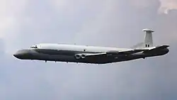 Nimrod AEW3 in flight