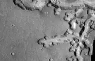 Nirgal Vallis close-up.