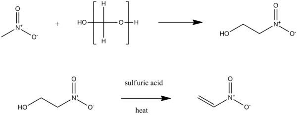 Preparation of nitroethylene