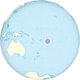 Location of Niue